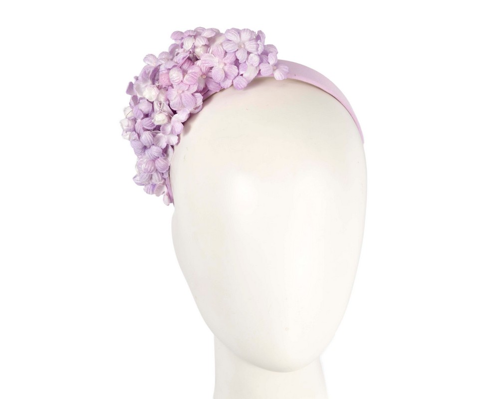 Lilac flower fascinator headband - Hats From OZ | MA942LI Lilac flower fascinator headband - Hats From OZ
