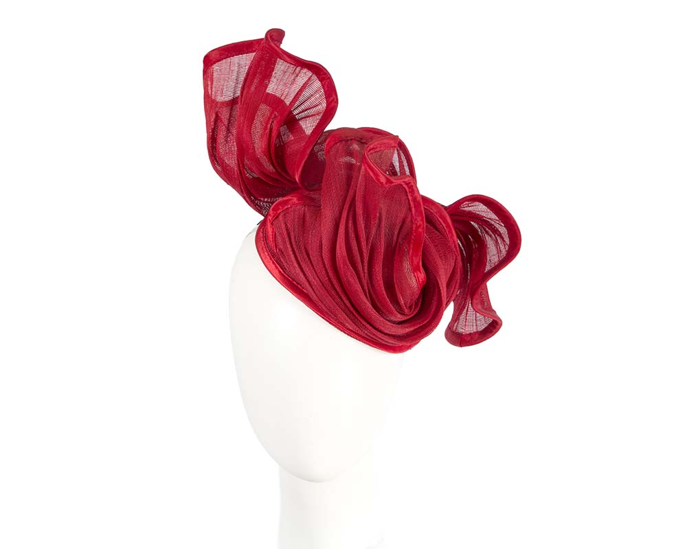 Exclusive red fascinator - Hats From OZ | CU653 Exclusive red fascinator - Hats From OZ